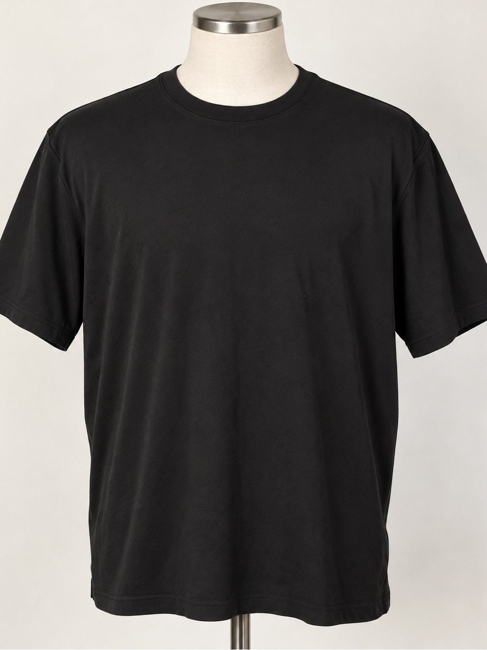 Robert Barakett Men’s XXL Black Pima Cotton Crew Neck T-Shirt Luxury Basic